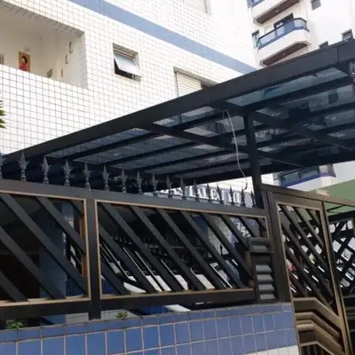 Policarbonato: trabalho 53 da Toldos Maranata