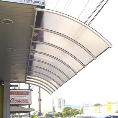 Policarbonato: trabalho 58 da Toldos Maranata