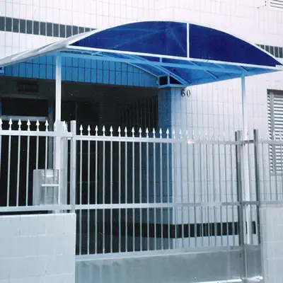 Policarbonato: trabalho 59 da Toldos Maranata
