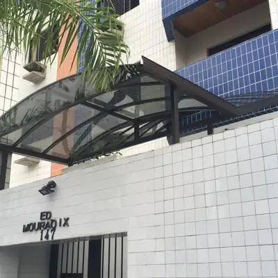 Policarbonato: trabalho 79 da Toldos Maranata