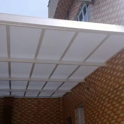 Policarbonato: trabalho 89 da Toldos Maranata
