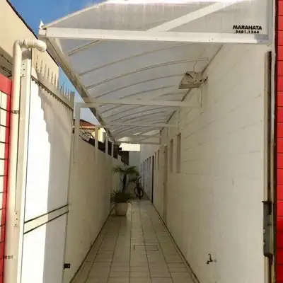 Policarbonato: trabalho 100 da Toldos Maranata