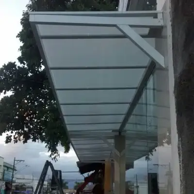 Policarbonato: trabalho 113 da Toldos Maranata