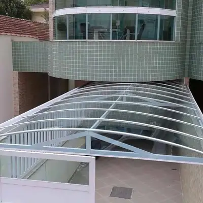 Policarbonato: trabalho 123 da Toldos Maranata