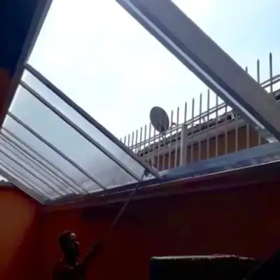 Policarbonato: trabalho 129 da Toldos Maranata