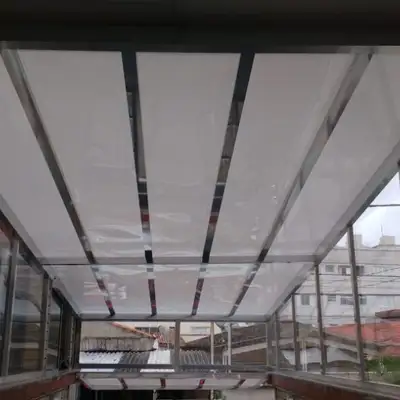 Policarbonato: trabalho 137 da Toldos Maranata