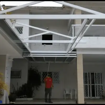 Policarbonato: trabalho 162 da Toldos Maranata