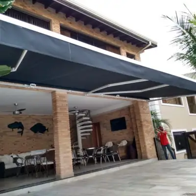 Toldo retrátil: trabalho 62 da Toldos Maranata