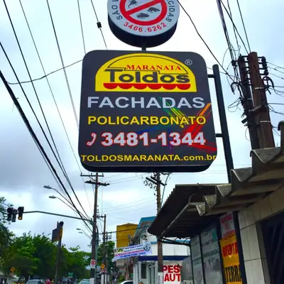 Totem: trabalho 25 da Toldos Maranata